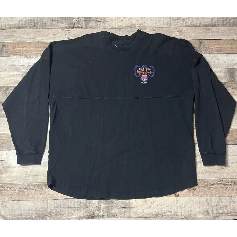 Disney Spirit Jersey Adult XL Black Disney World Hocus Pocus Villain Spectacular